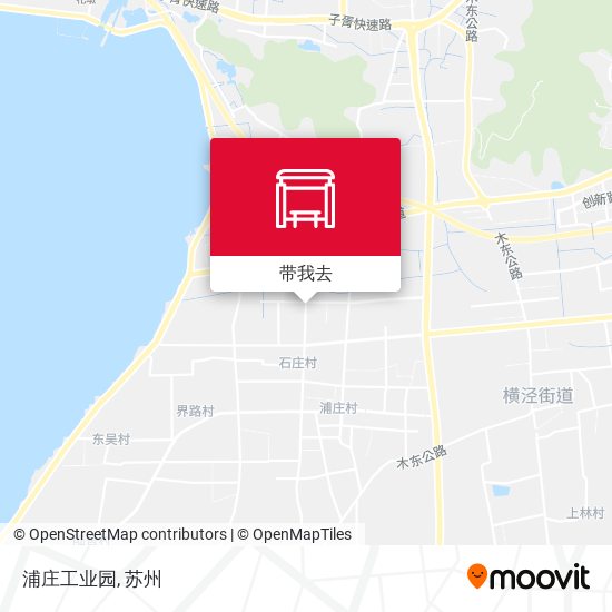 浦庄工业园地图