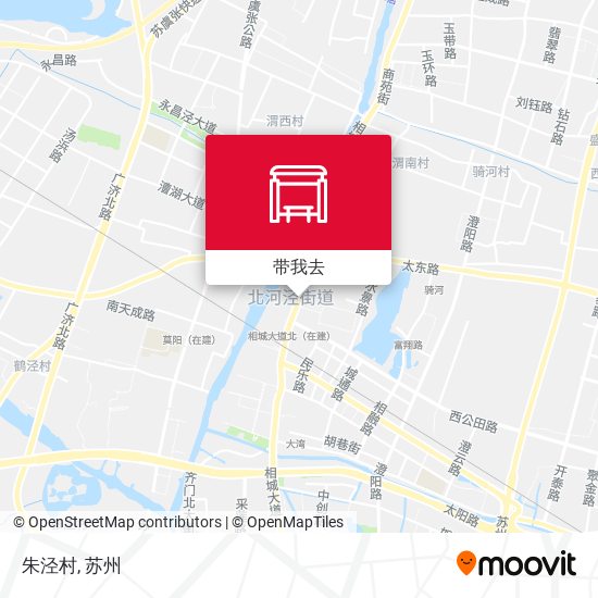 朱泾村地图