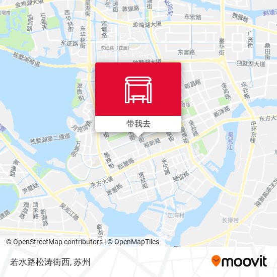 若水路松涛街西地图