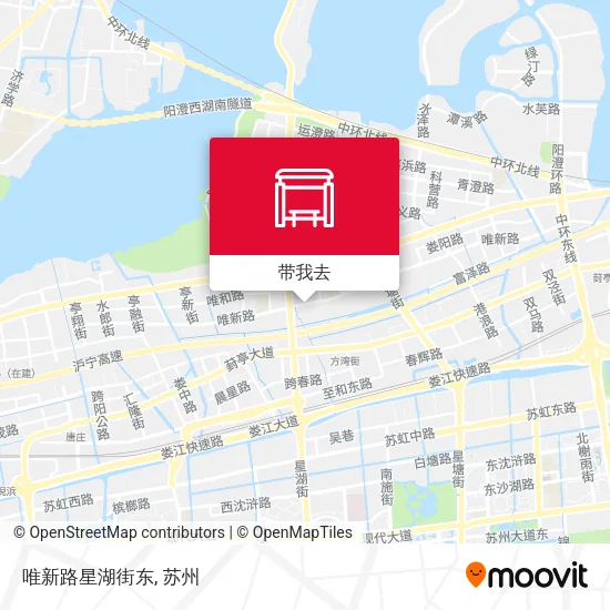 唯新路星湖街东地图