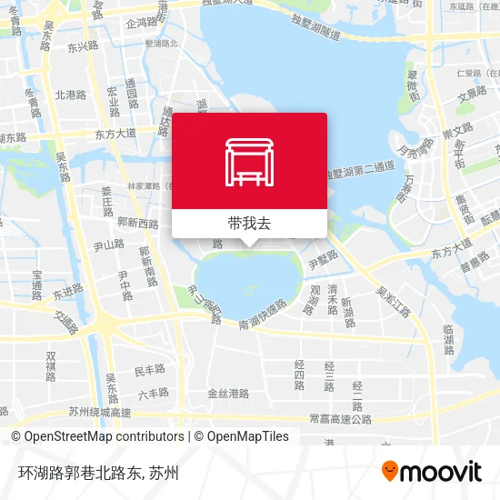 环湖路郭巷北路东地图