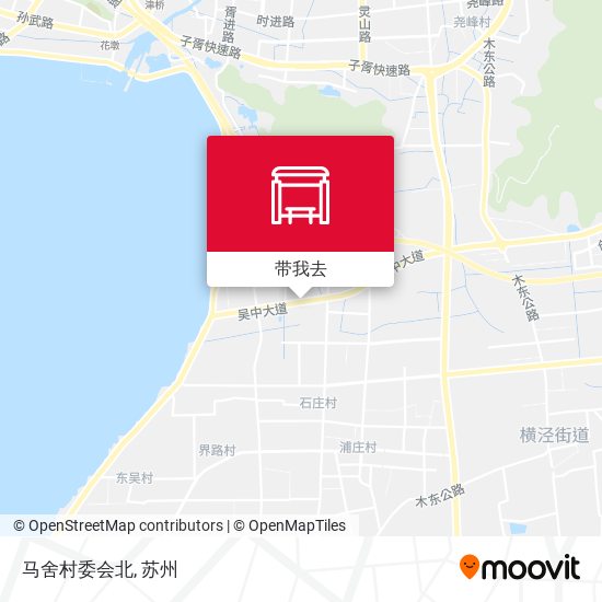 马舍村委会北地图