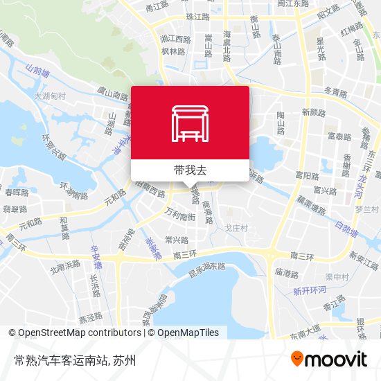 常熟汽车客运南站地图