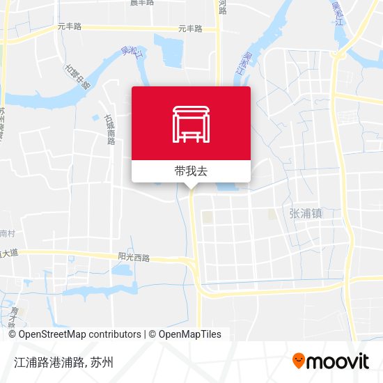 江浦路港浦路地图