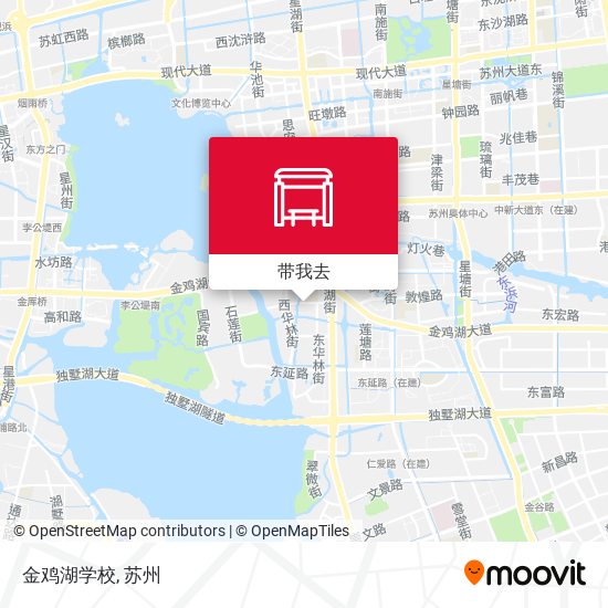 金鸡湖学校地图