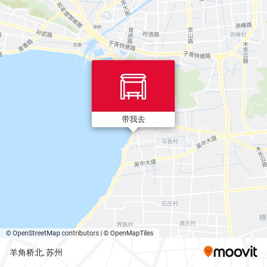 羊角桥北地图