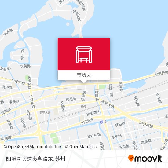 阳澄湖大道夷亭路东地图