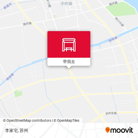 李家宅地图