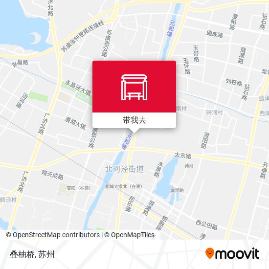 叠柚桥地图