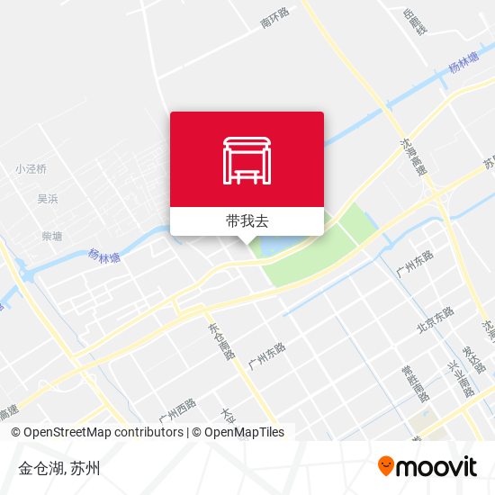 金仓湖地图