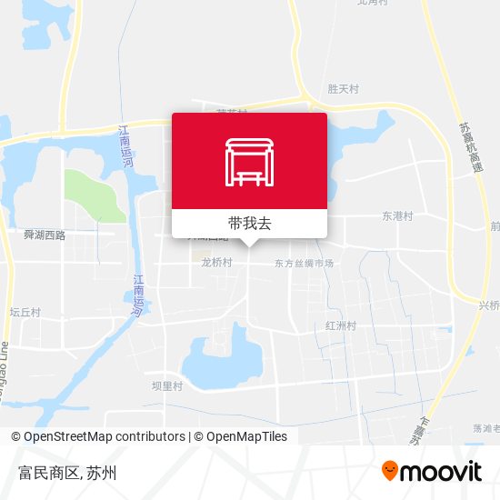 富民商区地图