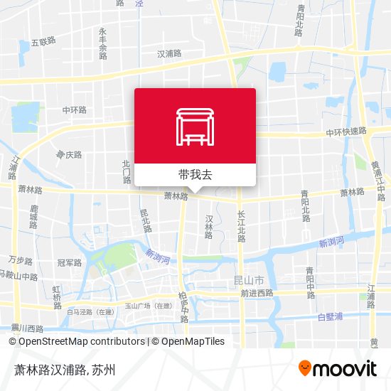 萧林路汉浦路地图