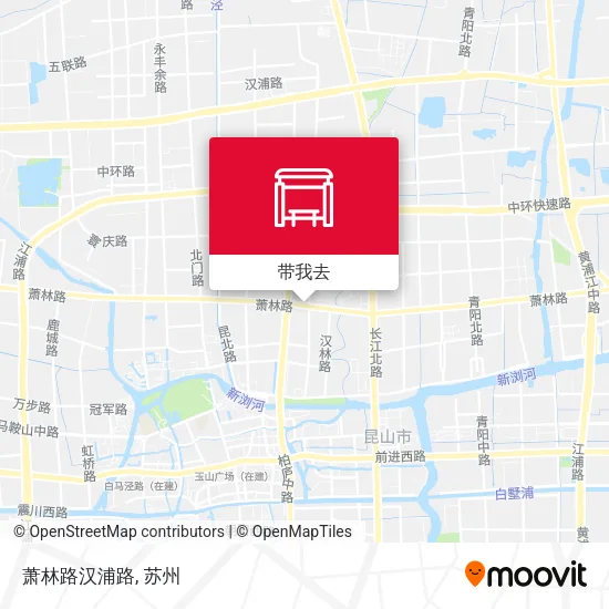 萧林路汉浦路地图