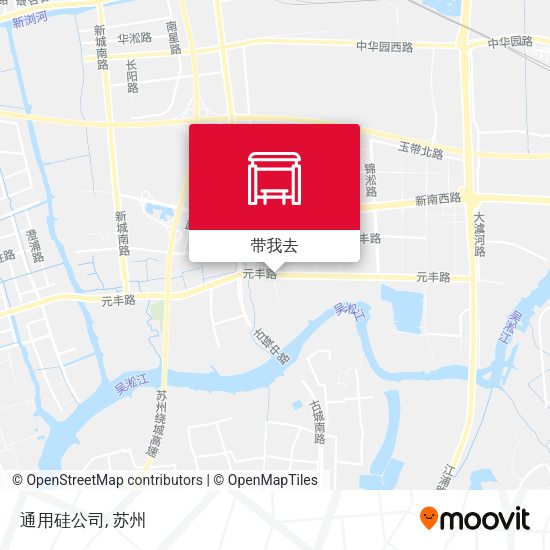 通用硅公司地图