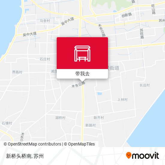 新桥头桥南地图