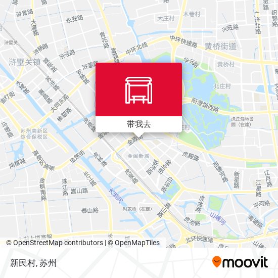 新民村地图
