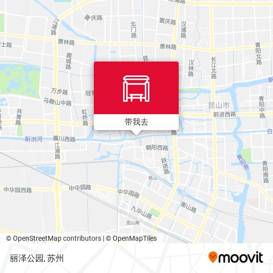 丽泽公园地图