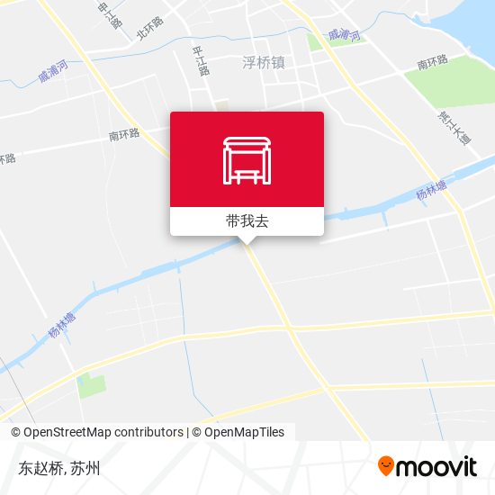 东赵桥地图