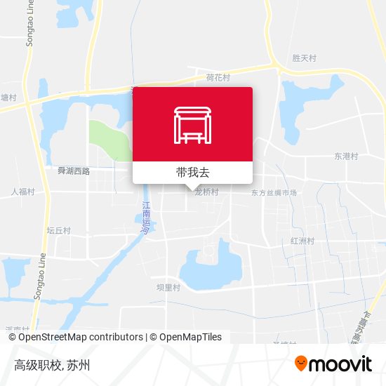 高级职校地图