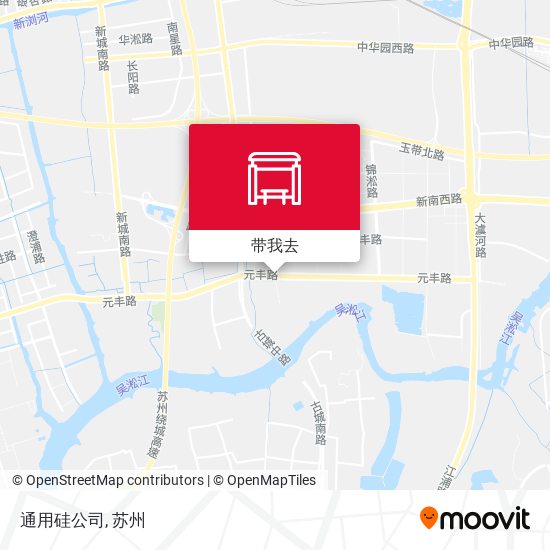 通用硅公司地图