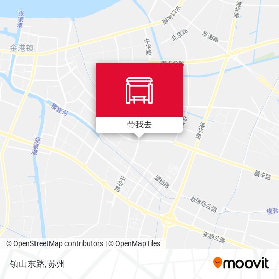 镇山东路地图