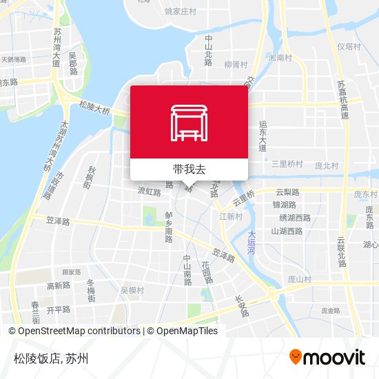 松陵饭店地图