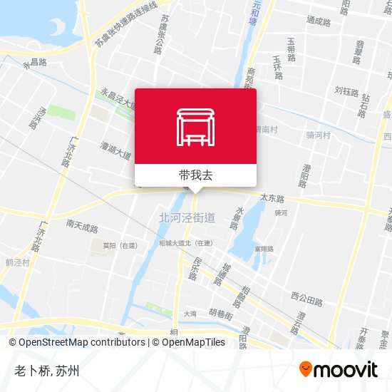 老卜桥地图