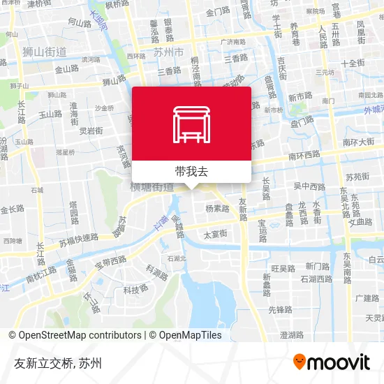 友新立交桥地图