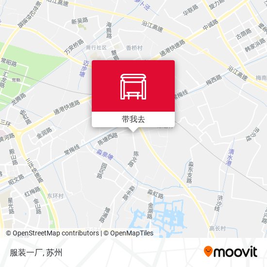 服装一厂地图