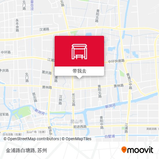 金浦路白塘路地图