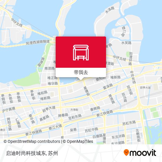 启迪时尚科技城东地图