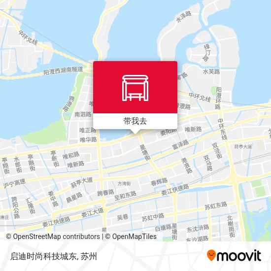 启迪时尚科技城东地图