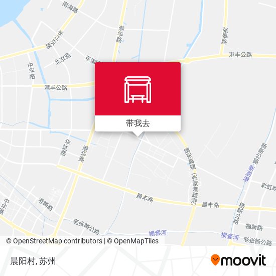 晨阳村地图