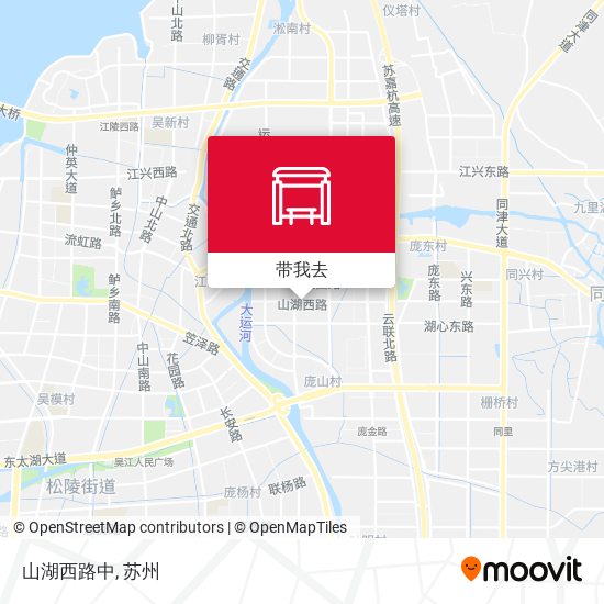 山湖西路中地图