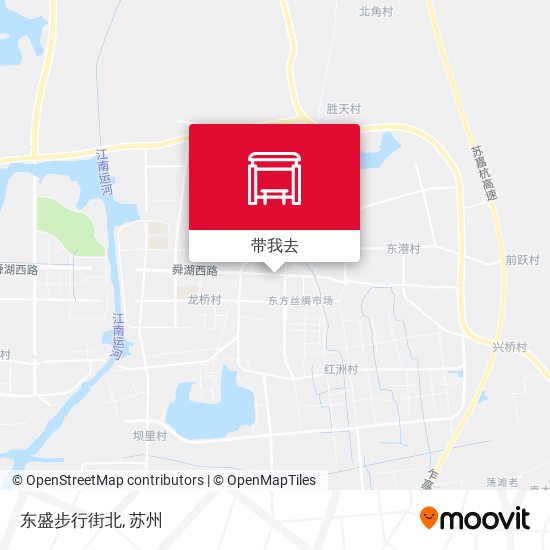 东盛步行街北地图