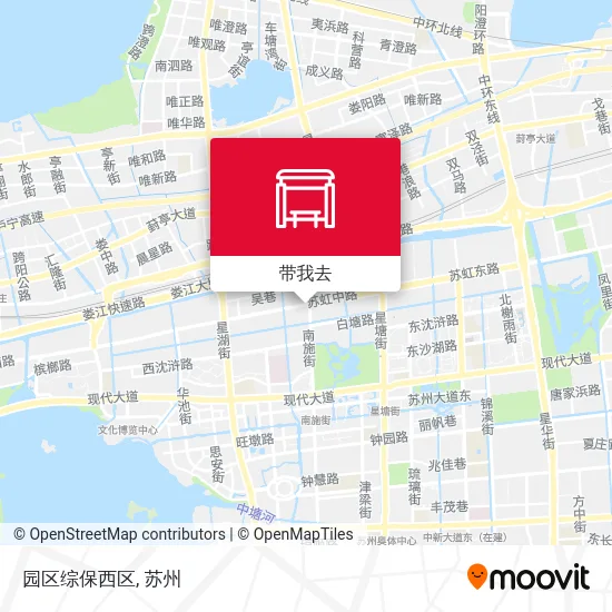 园区综保西区地图