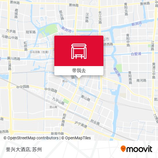 誉兴大酒店地图