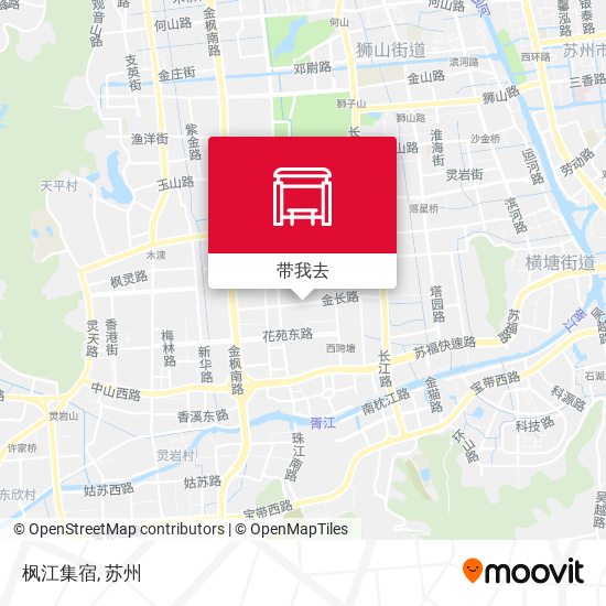 枫江集宿地图