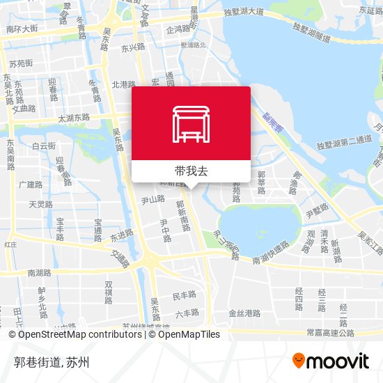 郭巷街道地图