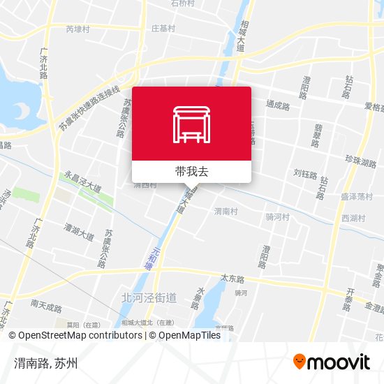 渭南路地图