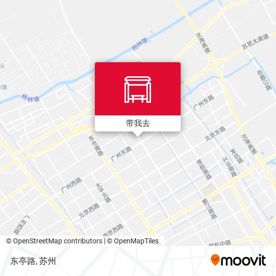 东亭路地图