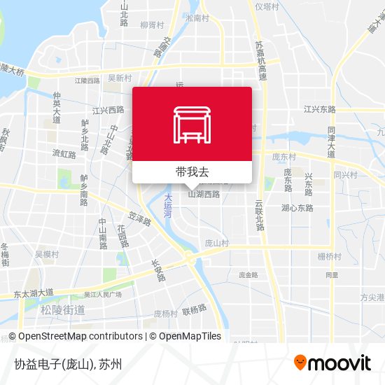 协益电子(庞山)地图