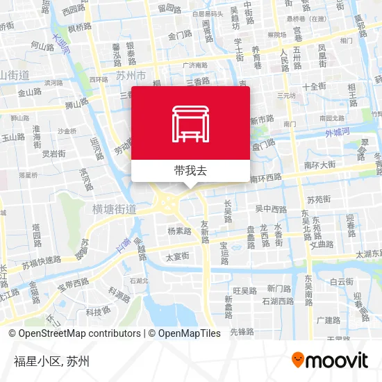福星小区地图