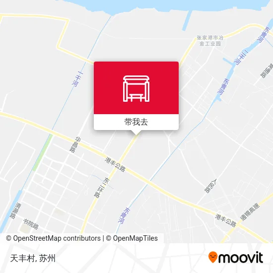 天丰村地图