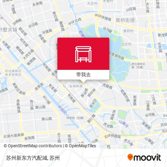 苏州新东方汽配城地图