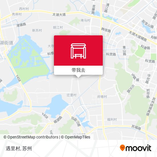 遇里村地图