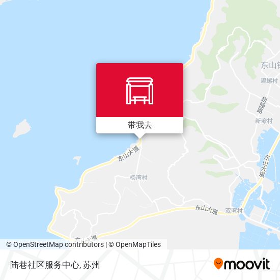 陆巷社区服务中心地图