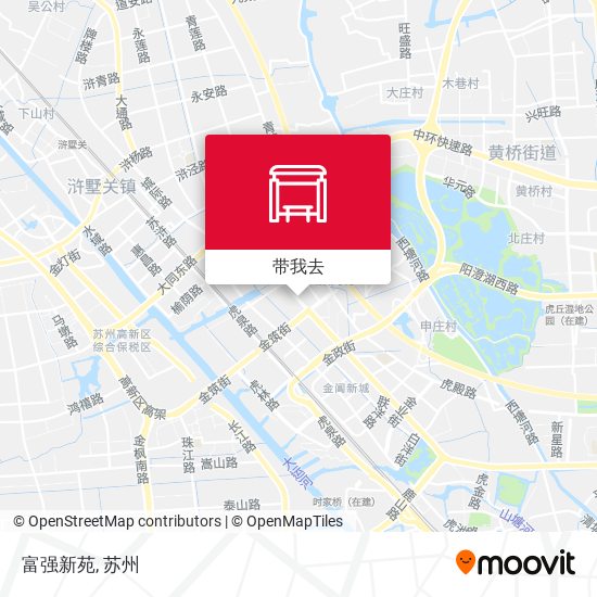 富强新苑地图