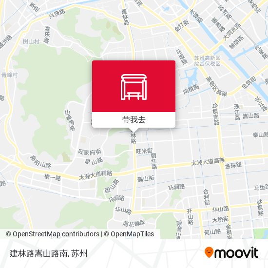 建林路嵩山路南地图