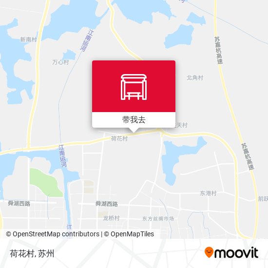 荷花村地图